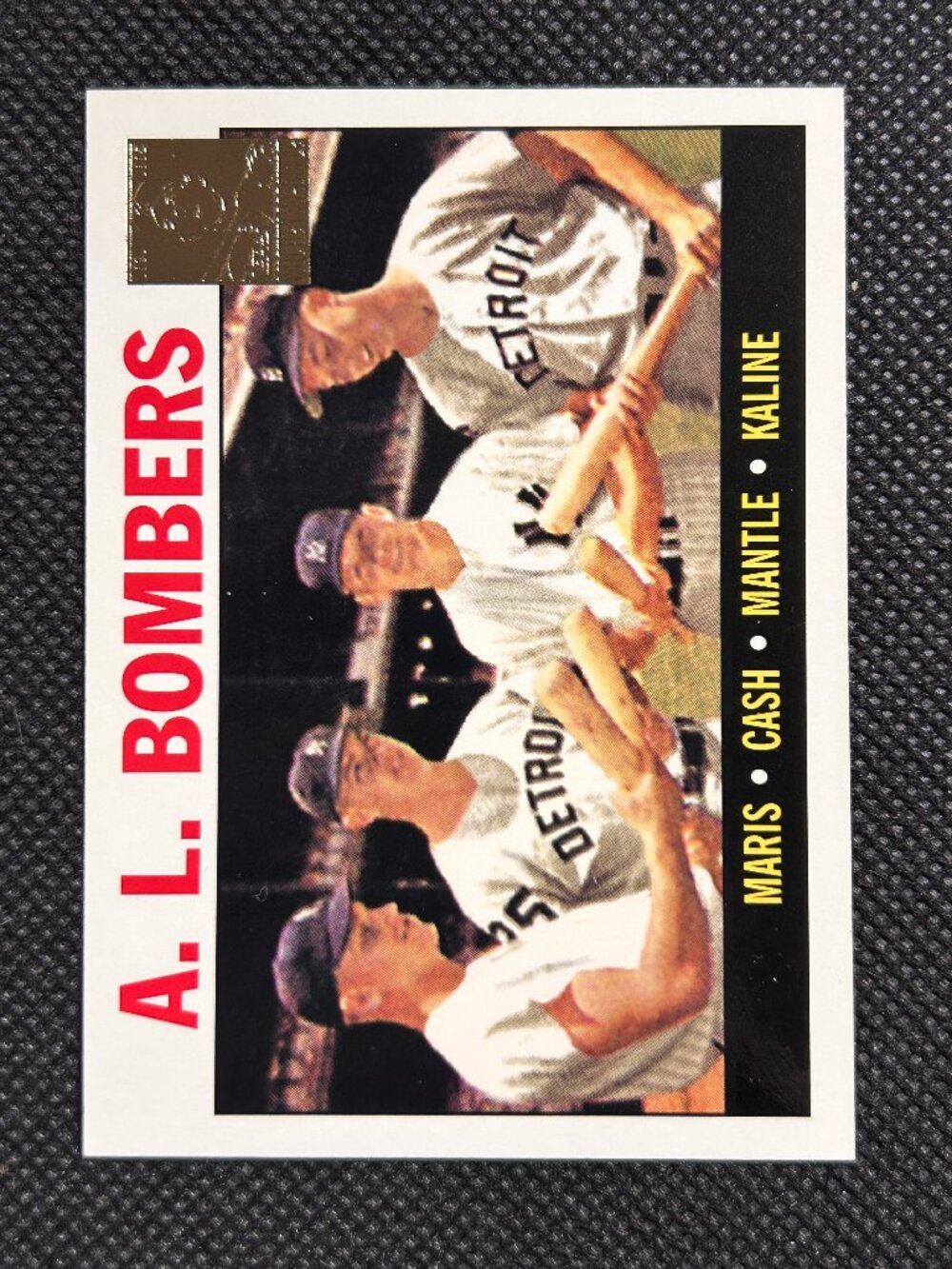 Topps 1996 Mickey Mantle Commemorative Set Insert #331 A.L. Bombers Maris